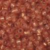 11/o Japanese Seed Bead 0553 npf Silverlined Alabaser - Beads Gone Wild