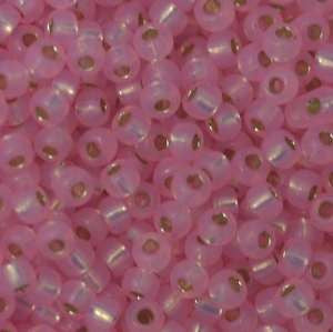 11/o Japanese Seed Bead 0583 npf Silverlined Alabaser - Beads Gone Wild
