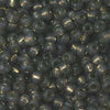 11/o Japanese Seed Bead 0590 npf Silverlined Alabaser - Beads Gone Wild