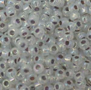 11/o Japanese Seed Bead 0591 Silverlined Alabaser - Beads Gone Wild
