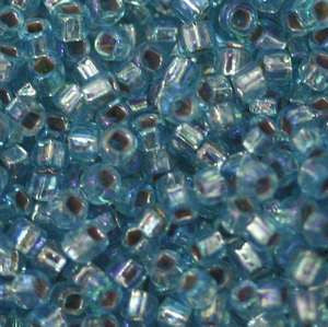 11/o Japanese Seed Bead 0631 Silverlined Rainbow - Beads Gone Wild
