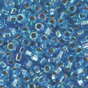 11/o Japanese Seed Bead 0632 Silverlined Rainbow - Beads Gone Wild
