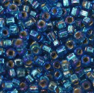 11/o Japanese Seed Bead 0633 Silverlined Rainbow - Beads Gone Wild
