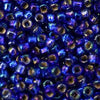 11/o Japanese Seed Bead 0641 Silverlined Rainbow - Beads Gone Wild