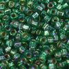 11/o Japanese Seed Bead 0645 Silverlined Rainbow - Beads Gone Wild