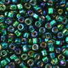 11/o Japanese Seed Bead 0647 Silverlined Rainbow - Beads Gone Wild