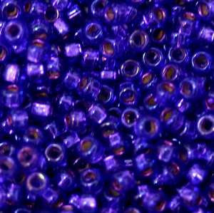 11/o Japanese Seed Bead 0651 npf Silverlined Rainbow - Beads Gone Wild
