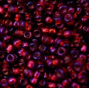 11/o Japanese Seed Bead 0652 npf Silverlined Rainbow - Beads Gone Wild

