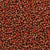 11/o Japanese Seed Bead 1707 npf Gold Marbled - Beads Gone Wild
