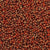 11/o Japanese Seed Bead 1707 npf Gold Marbled - Beads Gone Wild
