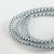 2mm Czech Pearl Lt Grey Satin 150 pcs - Beads Gone Wild
