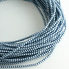 2mm Czech Pearl Cerulean Satin 150 pcs - Beads Gone Wild
