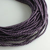 2mm Czech Pearl Eggplant 150 pcs - Beads Gone Wild