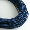 2mm Czech Pearl Egyptian Blue Satin 150 pcs - Beads Gone Wild