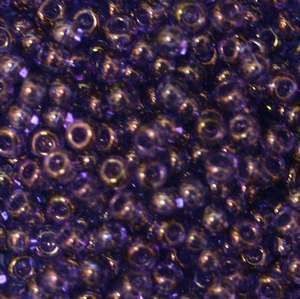15/O Japanese Seed Beads Gold Luster 318F - Beads Gone Wild
