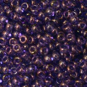 15/O Japanese Seed Beads Gold Luster 318F - Beads Gone Wild
