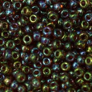 15/O Japanese Seed Beads Gold Luster 318I - Beads Gone Wild
