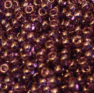 8/O Japanese Seed Beads Gold Luster 319I - Beads Gone Wild
