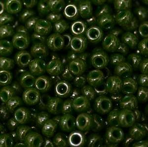15/O Japanese Seed Beads Opaque Luster 431I npf - Beads Gone Wild
