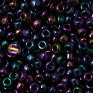 8/O Japanese Seed Beads Metallic 454A - Beads Gone Wild

