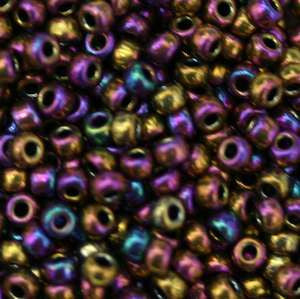 15/O Japanese Seed Beads Metallic 462F - Beads Gone Wild
