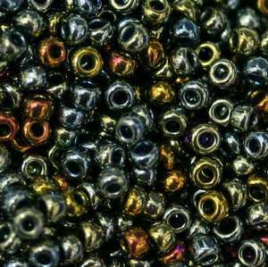 8/O Japanese Seed Beads Metallic 462 - Beads Gone Wild
