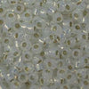 6/O Japanese Seed Beads Alabaster Silverlined 551 - Beads Gone Wild