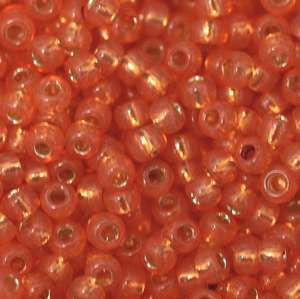 6/O Japanese Seed Beads Alabaster Silverlined 553A npf - Beads Gone Wild
