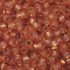 6/O Japanese Seed Beads Alabaster Silverlined 553 npf - Beads Gone Wild
