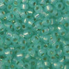 6/O Japanese Seed Beads Alabaster Silverlined 571 npf - Beads Gone Wild
