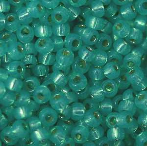 6/O Japanese Seed Beads Alabaster Silverlined 572 npf - Beads Gone Wild
