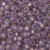 6/O Japanese Seed Beads Alabaster Silverlined 574B npf - Beads Gone Wild