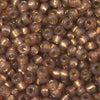 6/O Japanese Seed Beads Alabaster Silverlined 581 npf - Beads Gone Wild
