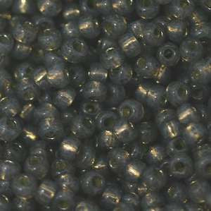 6/O Japanese Seed Beads Alabaster Silverlined 590 npf - Beads Gone Wild
