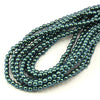 3mm Czech Pearl Emerald 150 pcs - Beads Gone Wild