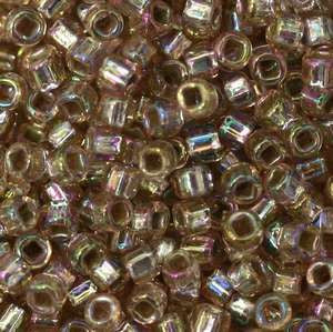 6/O Japanese Seed Beads Rainbow Silverlined 640A - Beads Gone Wild
