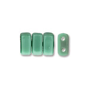 Bricks 3x6mm TURQ PERSIAN 50pcs - Beads Gone Wild
