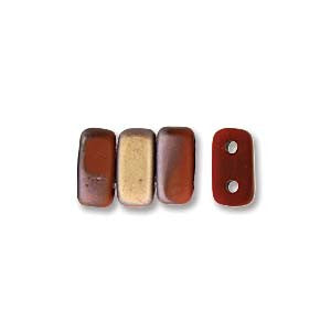 Bricks 3x6mm APOLLO UMBER MATTE 50pcs - Beads Gone Wild
