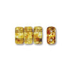 Bricks 3x6mm PICASSO CRYSTAL 50pcs - Beads Gone Wild