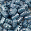 Blue Luster Rulla 3x5 3" Tube - Beads Gone Wild