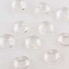 Lentil Beads 6mm Crystal 50pcs - Beads Gone Wild