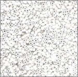 Db 0200 11/o Delica DB 0200 White OP – Beads Gone Wild LLC
