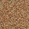 11/o Delica DB 0230 Cream Opal / 24 Kt ICL