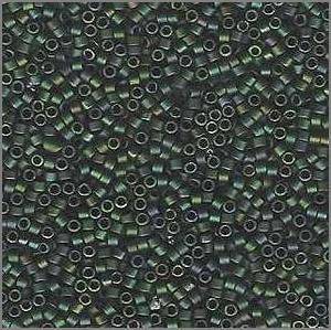 11/o Delica DB 0327 Dark Green / Teal MR MA