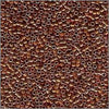 11/o Delica DB 0506 Dark Copper Bronze 22kt