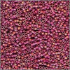 11/o Delica DB 0874 Dark Berry / Fuschia OPR MA