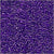 11/o Delica DB 0906 Crystal / Purple ICL
