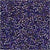 11/o Delica DB 0986 Purple / Bronze Mix ICL