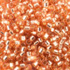11/o Delica DB 2151 Rose Copper Silver Lined