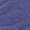 10/o Delica DBM 0243 Lined Crystal / Med. Blue Luster - Beads Gone Wild